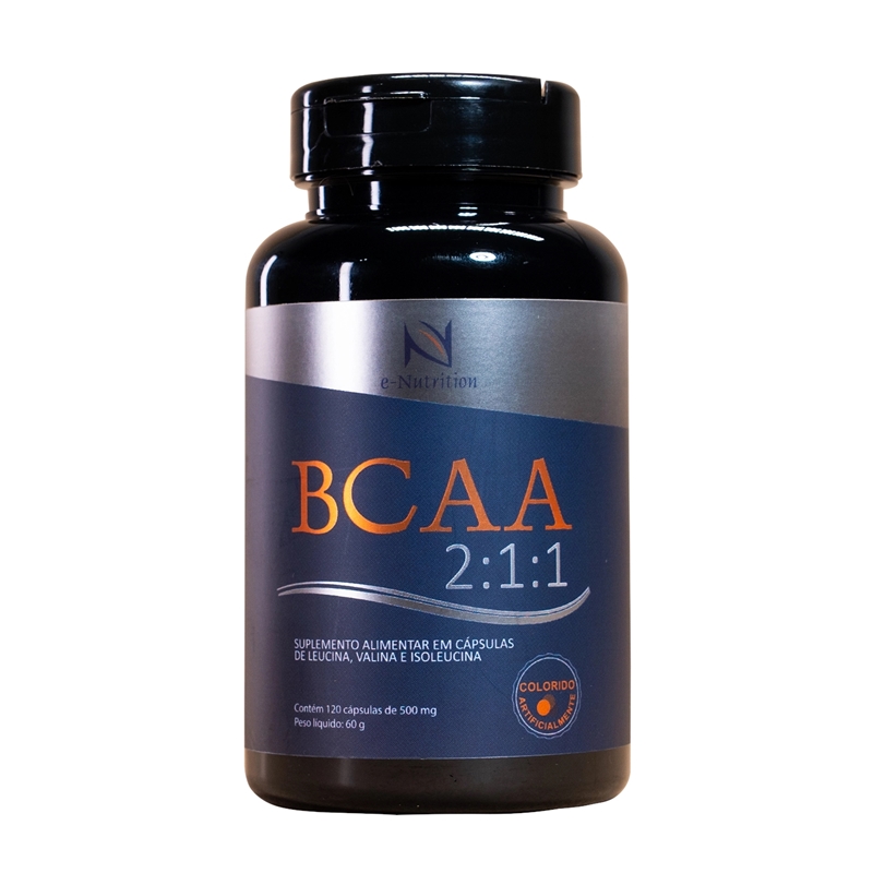 BCAA 2:1:1 500mg - 120 Cápsulas 