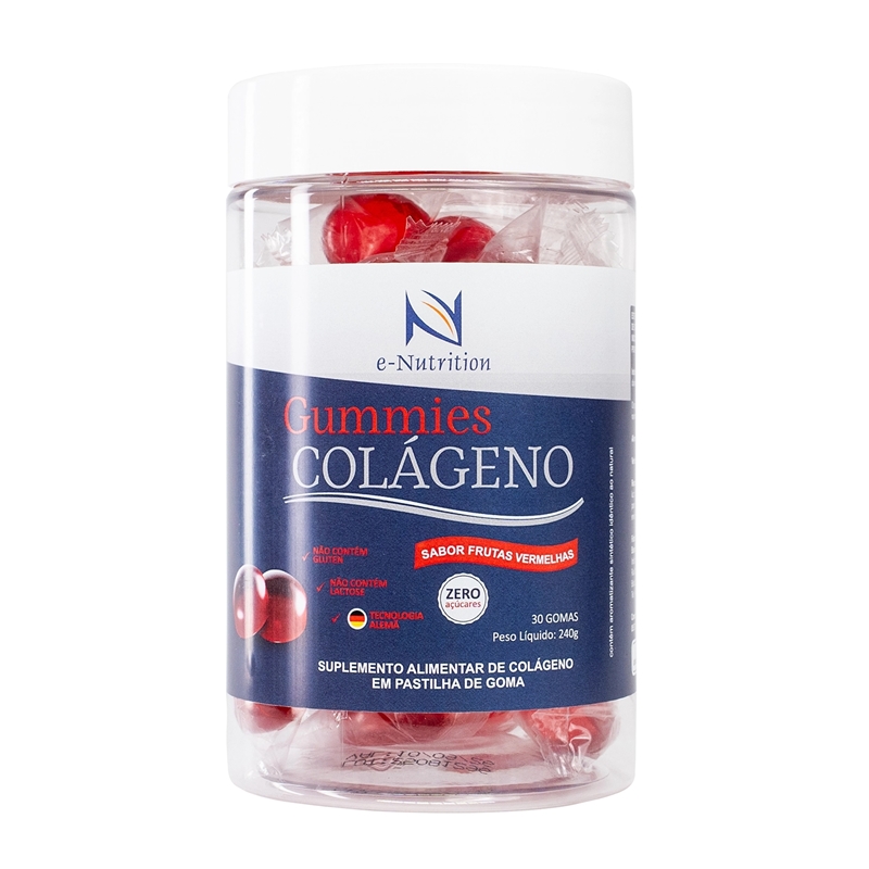 Gummies de Colágeno sabor Frutas Vermelhas -  30 gomas