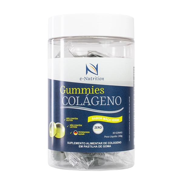 Colágeno Gummies (Maçã Verde) -  30 gomas