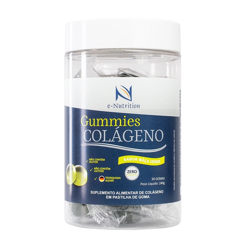 Gummies de Colágeno sabor Maçã Verde -  30 gomas