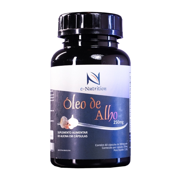 Óleo de Alho 250mg 60 Cápsulas