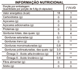 Óleo de Linhaça 1000mg 60 Cápsulas